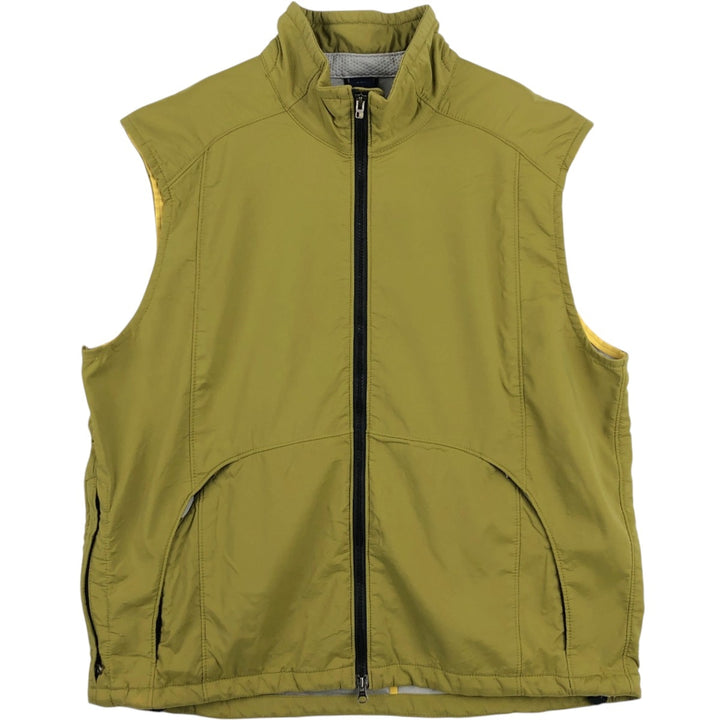 GAP Warm-up Vest, Men's Size XL (equivalent) polyester green type yellow green Vintage Second Hand