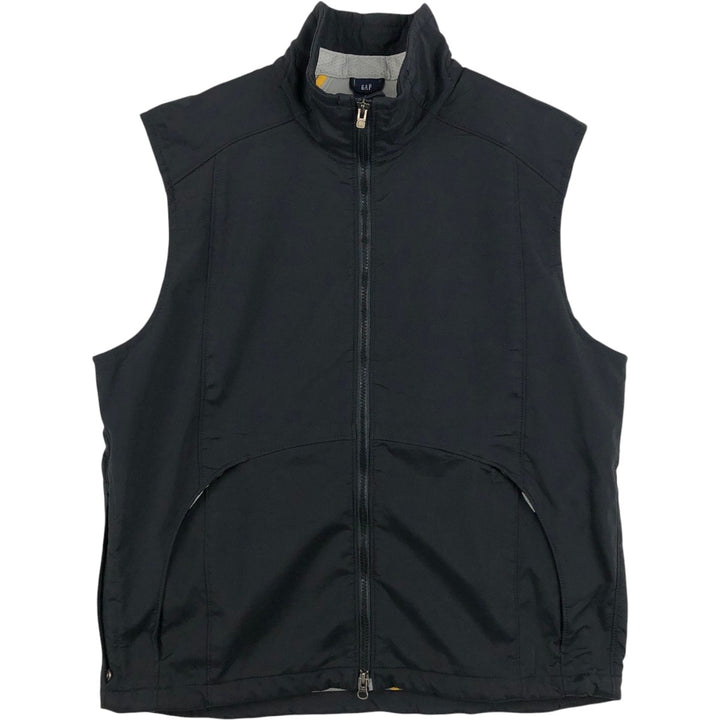 GAP Warm-up Vest, Men's Size L (equivalent) polyester black type Vintage Second Hand
