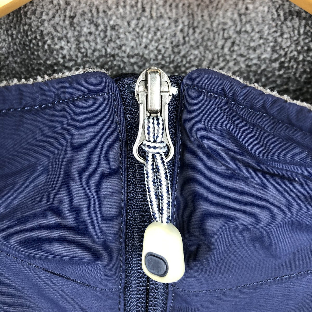 90s-00'S LLBean Advertising Nylon Vest, Men's XL equivalent, Vintage Nylon navy blue type Vintage Second Hand
