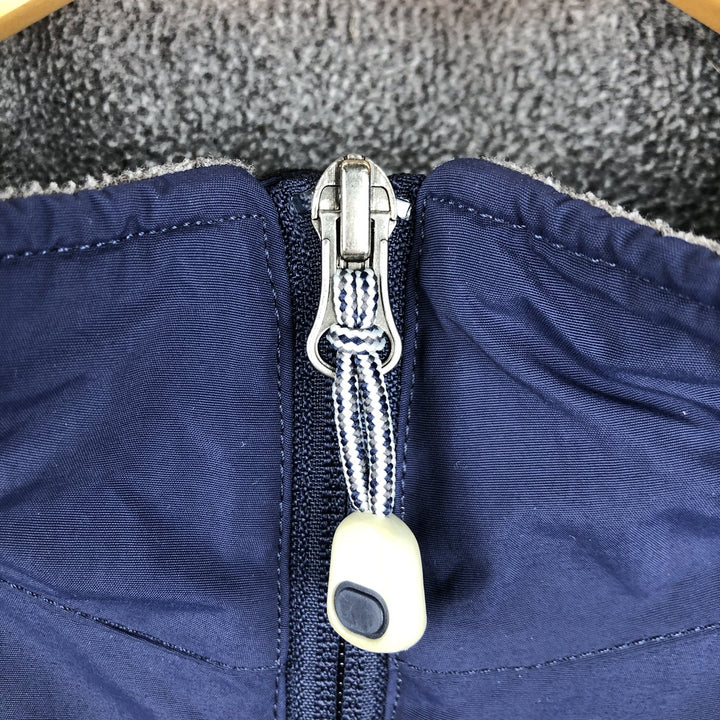 90s-00'S LLBean Advertising Nylon Vest, Men's XL equivalent, Vintage Nylon navy blue type Vintage Second Hand