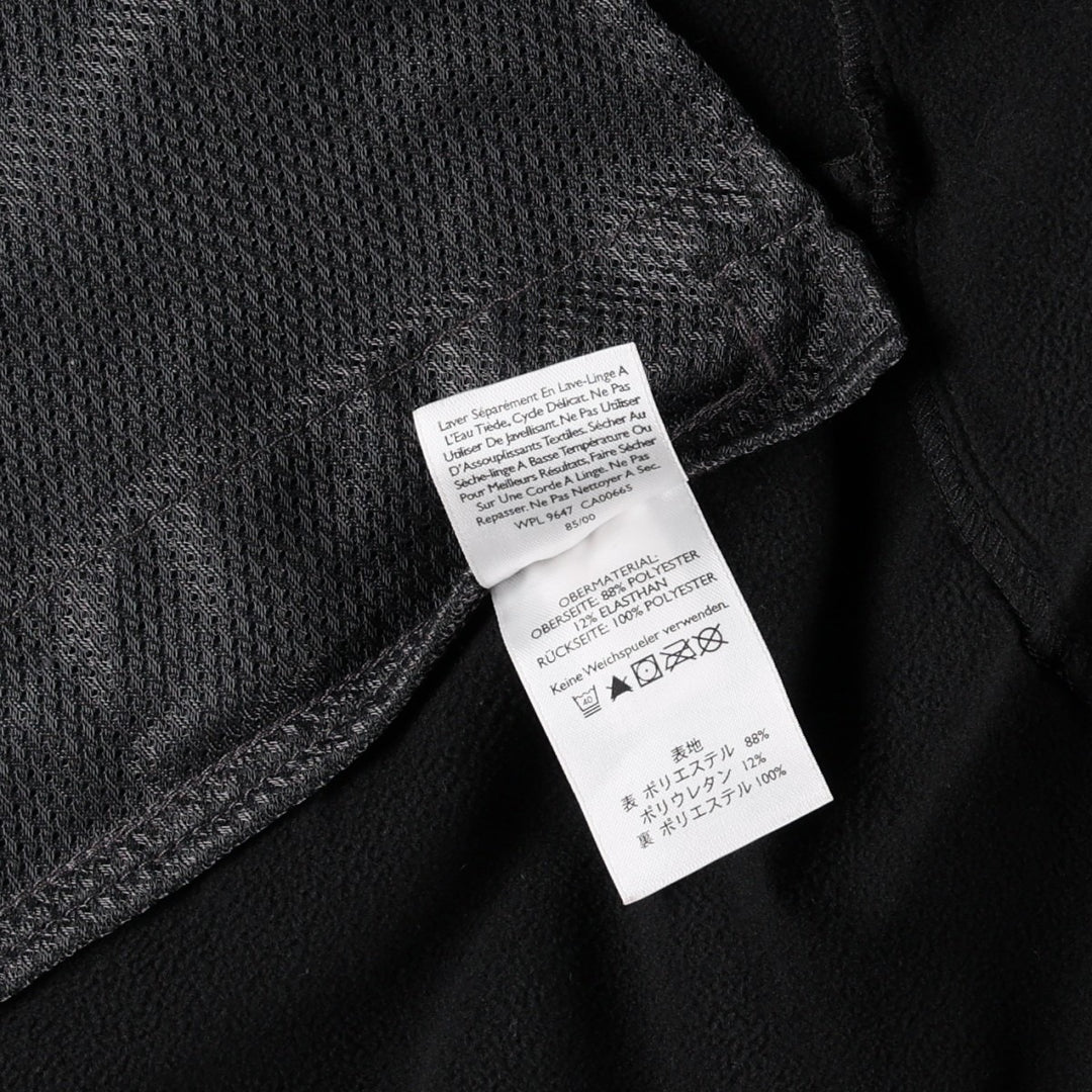 Eddie Bauer Softshell Vest, Men's Size L (approx.) polyester Charcoal Vintage Second Hand