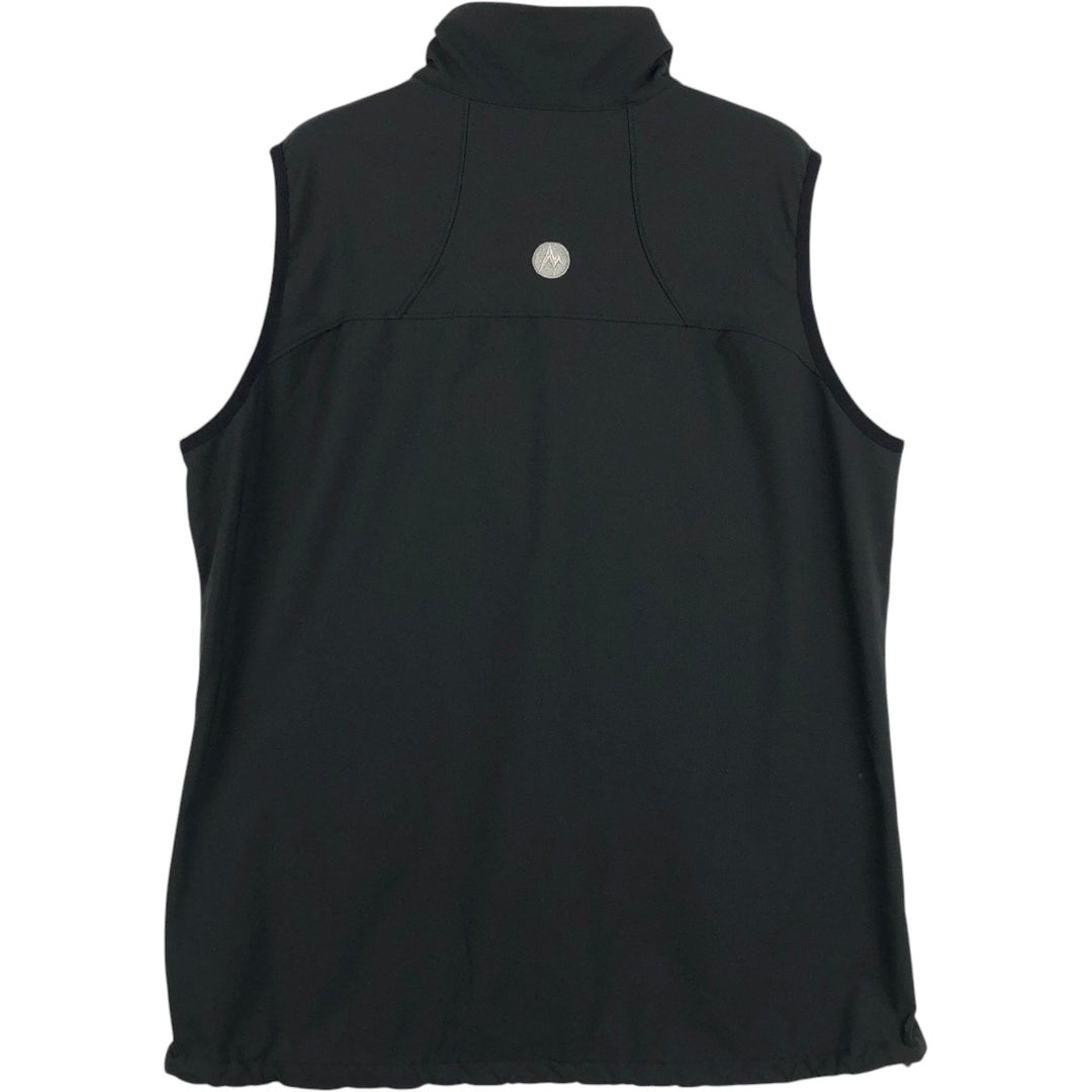 Marmot Advertising Softshell Vest, Men's Size XL (equivalent) polyester black type Vintage Second Hand
