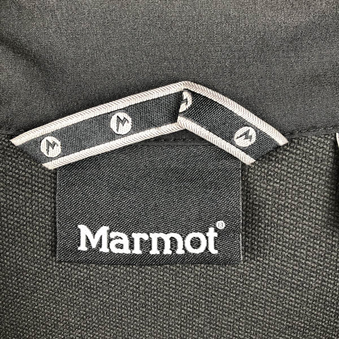 Marmot Advertising Softshell Vest, Men's Size XL (equivalent) polyester black type Vintage Second Hand