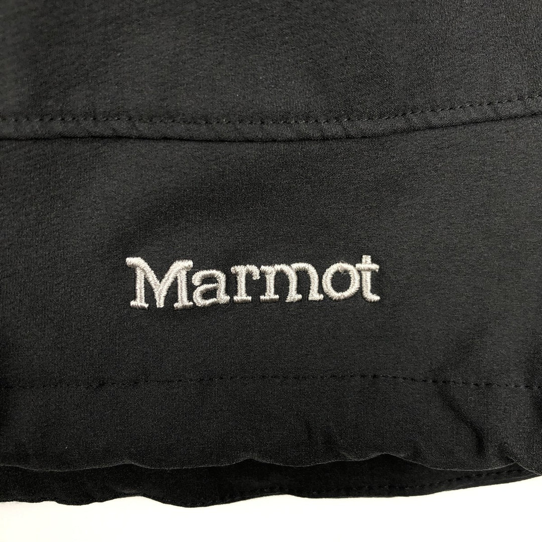 Marmot Advertising Softshell Vest, Men's Size XL (equivalent) polyester black type Vintage Second Hand