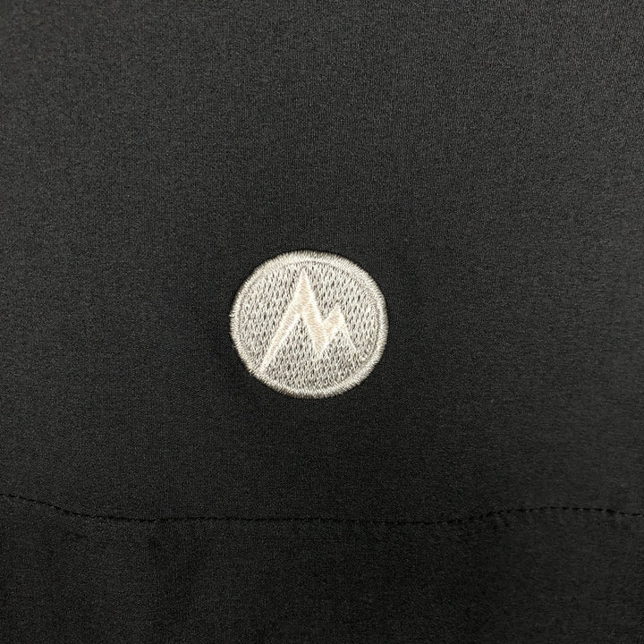 Marmot Advertising Softshell Vest, Men's Size XL (equivalent) polyester black type Vintage Second Hand