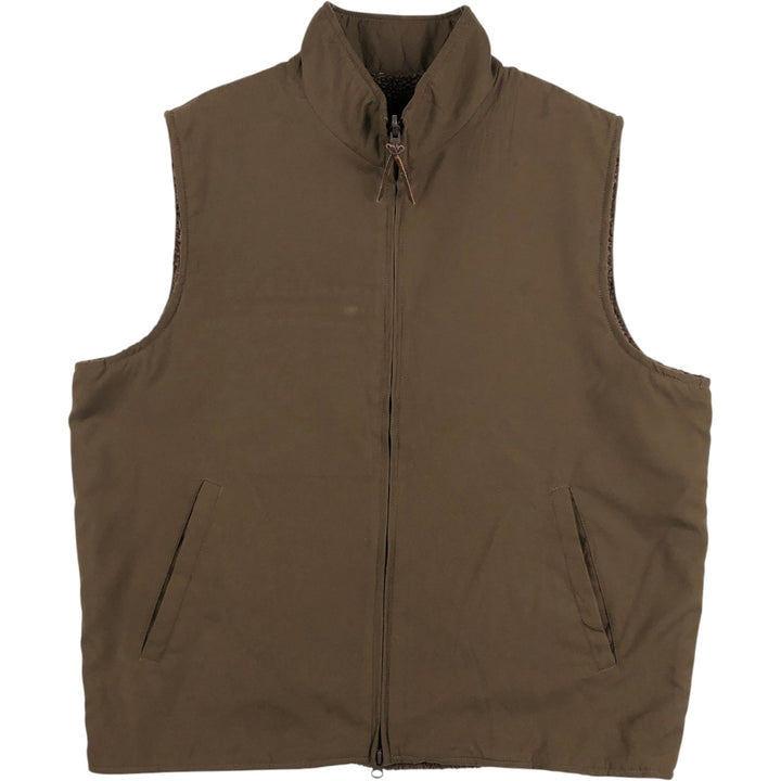 Pendleton Softshell Vest, Men's Size L (approx.) polyester brown type Vintage Second Hand
