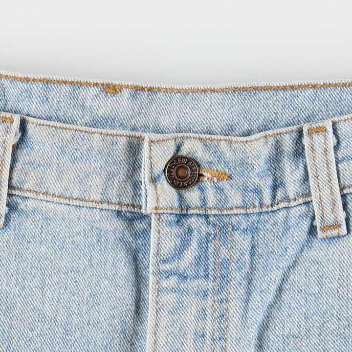 Levi's 550 Tapered Denim Pants, Made in USA, Men's Size W35 (approx.) cotton blue type Vintage Second Hand