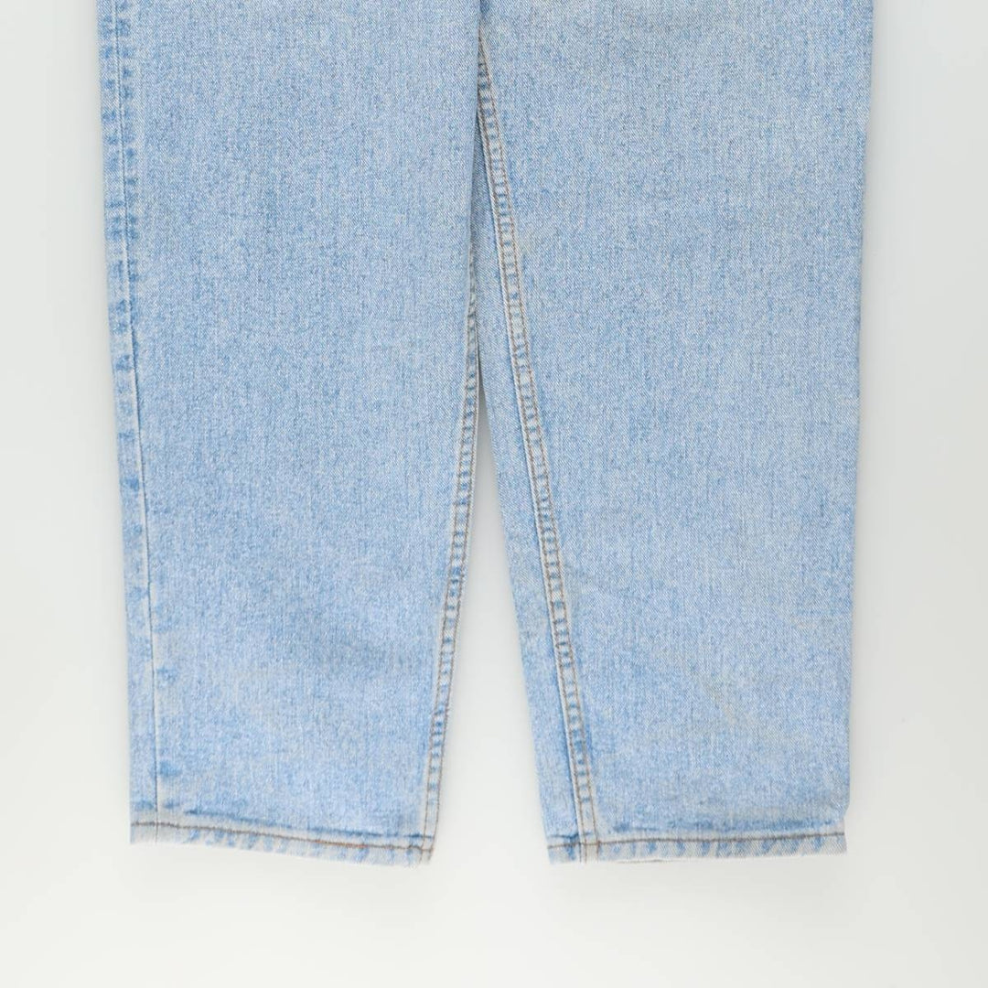Levi's 550 Tapered Denim Pants, Made in USA, Men's Size W35 (approx.) cotton blue type Vintage Second Hand