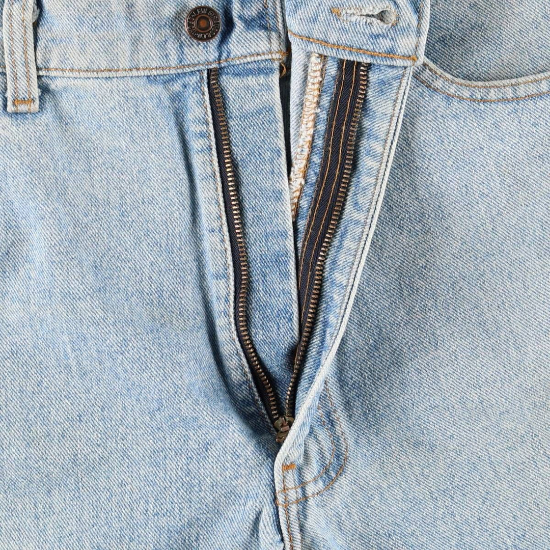 Levi's 550 Tapered Denim Pants, Made in USA, Men's Size W35 (approx.) cotton blue type Vintage Second Hand