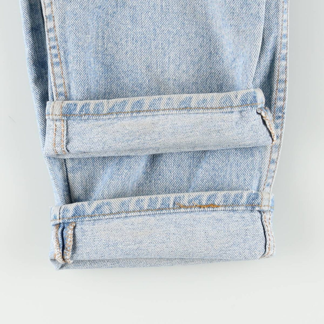 Levi's 550 Tapered Denim Pants, Made in USA, Men's Size W35 (approx.) cotton blue type Vintage Second Hand