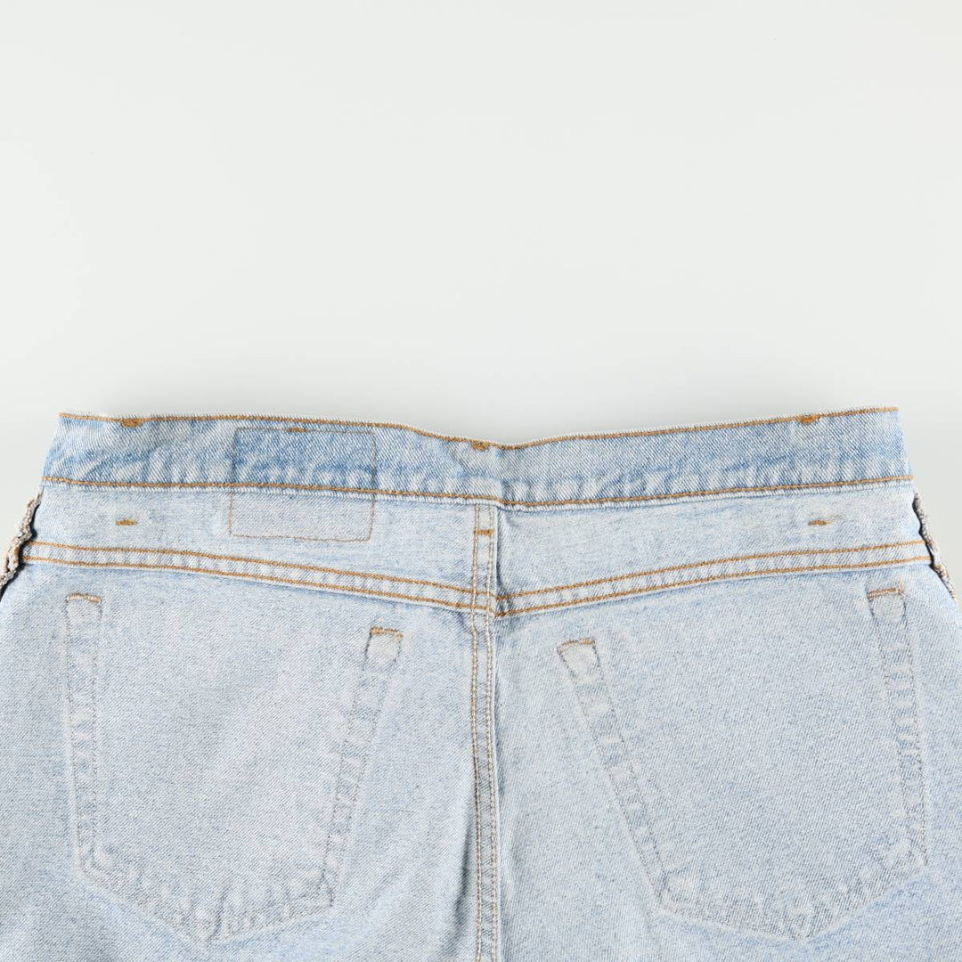 Levi's 550 Tapered Denim Pants, Made in USA, Men's Size W35 (approx.) cotton blue type Vintage Second Hand