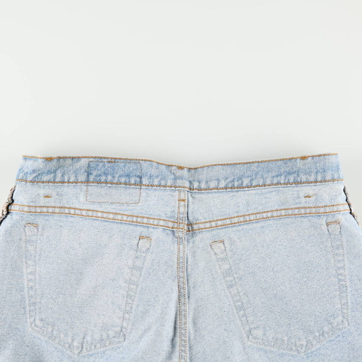 Levi's 550 Tapered Denim Pants, Made in USA, Men's Size W35 (approx.) cotton blue type Vintage Second Hand