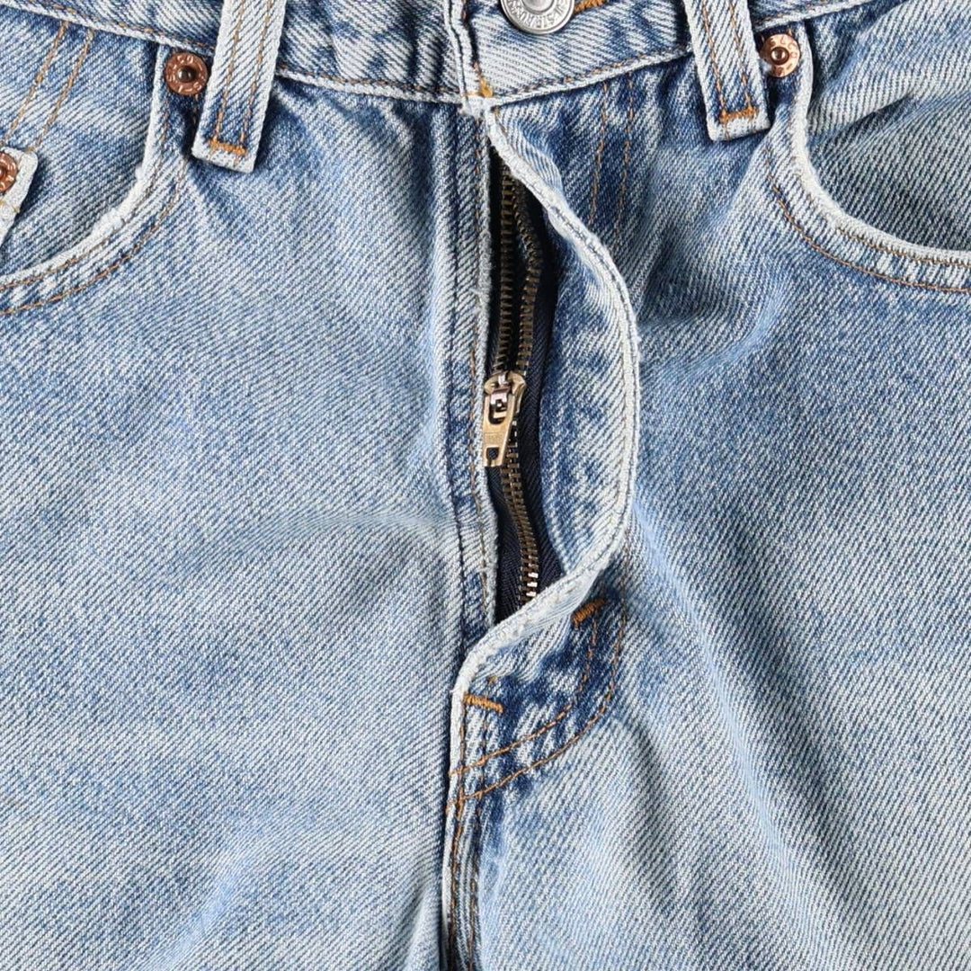 90'S Levi's 550 Relaxed Fit Tapered Denim Pants Made in USA Men's W31 Vintage cotton blue type Vintage Second Hand