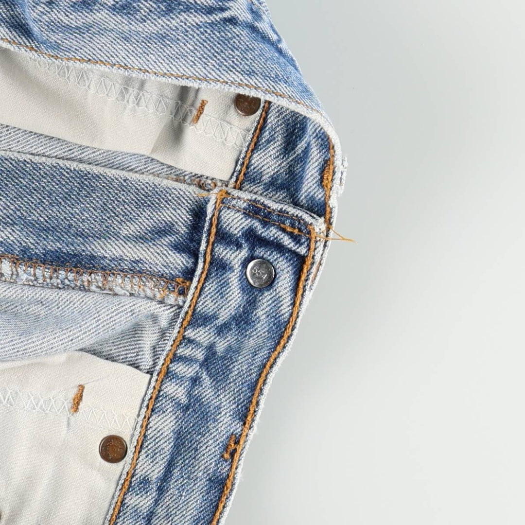 90'S Levi's 550 Relaxed Fit Tapered Denim Pants Made in USA Men's W31 Vintage cotton blue type Vintage Second Hand