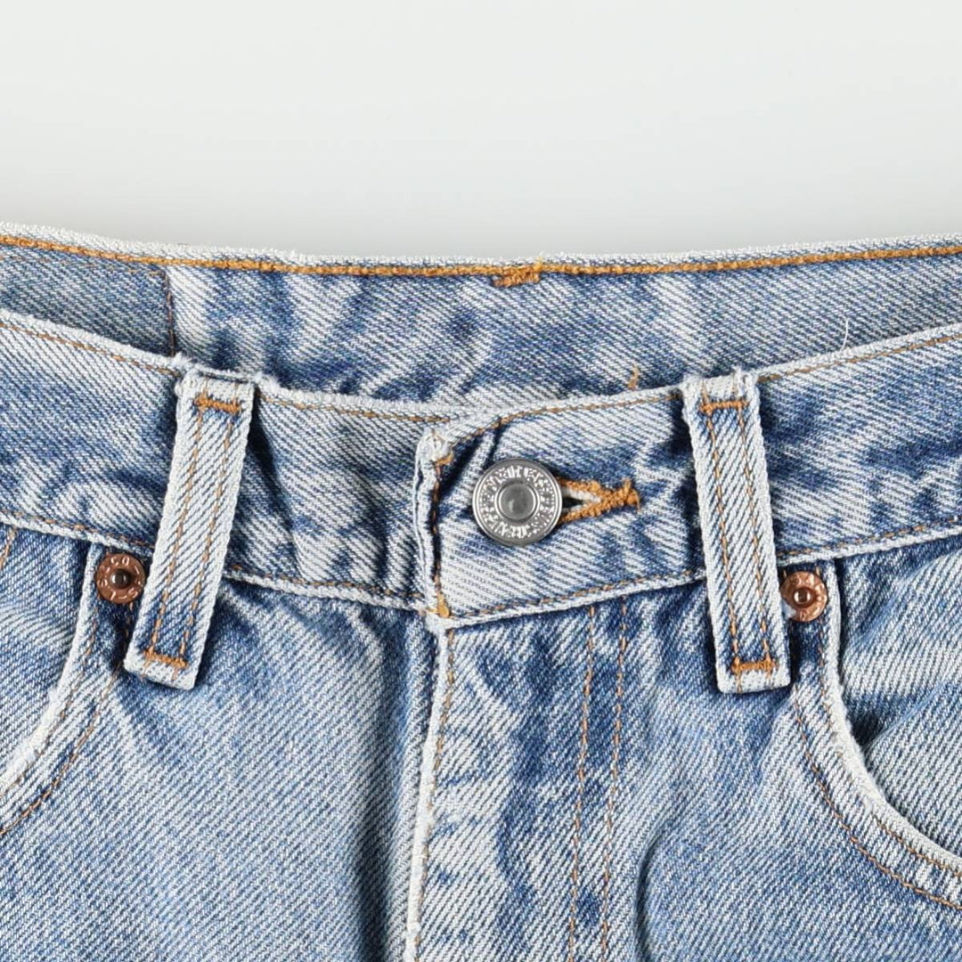90'S Levi's 550 Relaxed Fit Tapered Denim Pants Made in USA Men's W31 Vintage cotton blue type Vintage Second Hand