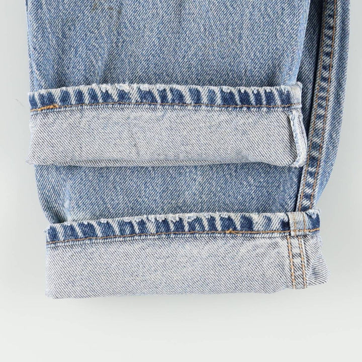 90'S Levi's 550 Relaxed Fit Tapered Denim Pants Made in USA Men's W31 Vintage cotton blue type Vintage Second Hand