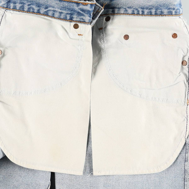 90'S Levi's 550 Relaxed Fit Tapered Denim Pants Made in USA Men's W31 Vintage cotton blue type Vintage Second Hand