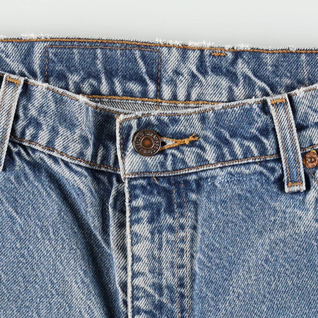 90'S Levi's 550 Relaxed Fit Tapered Leg Orange Tab Tapered Denim Pants, Men's Size W34 (approx.) cotton blue type Vintage Second Hand