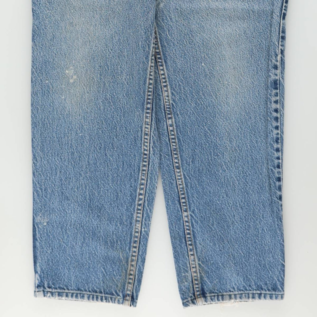 90'S Levi's 550 Relaxed Fit Tapered Leg Orange Tab Tapered Denim Pants, Men's Size W34 (approx.) cotton blue type Vintage Second Hand