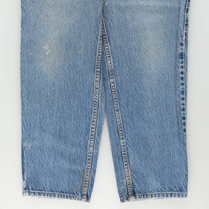 90'S Levi's 550 Relaxed Fit Tapered Leg Orange Tab Tapered Denim Pants, Men's Size W34 (approx.) cotton blue type Vintage Second Hand
