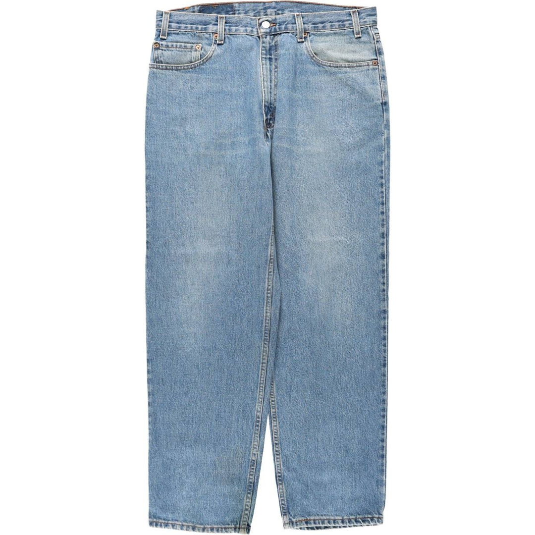 2000'S Levi's 550 Relaxed Fit Tapered Denim Pants, Men's Size 36 cotton blue type Vintage Second Hand