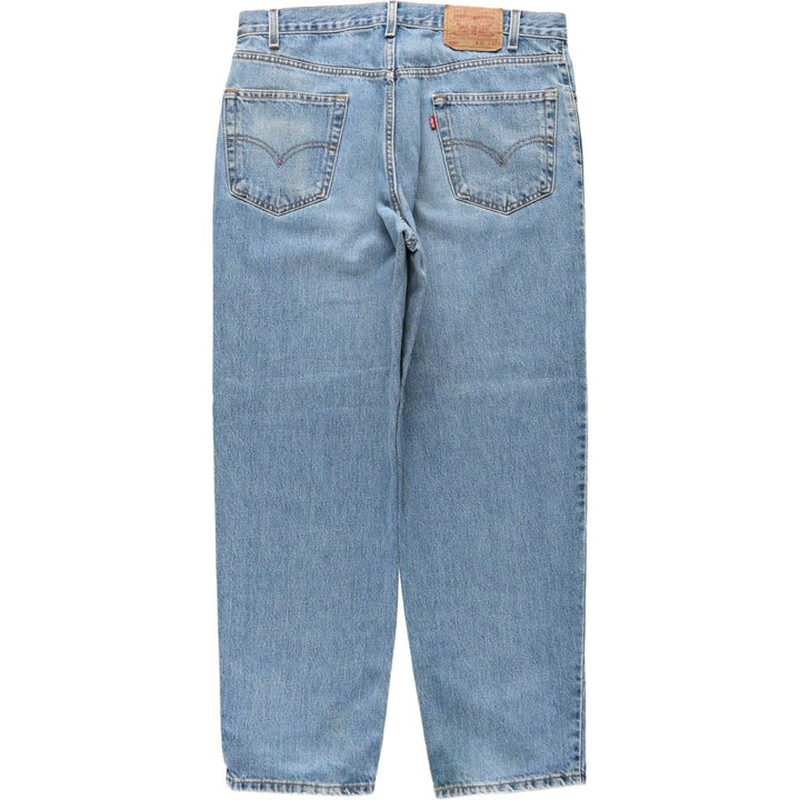 2000'S Levi's 550 Relaxed Fit Tapered Denim Pants, Men's Size 36 cotton blue type Vintage Second Hand