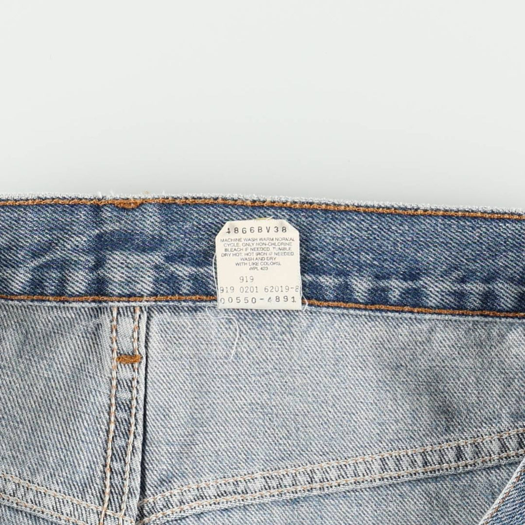 2000'S Levi's 550 Relaxed Fit Tapered Denim Pants, Men's Size 36 cotton blue type Vintage Second Hand