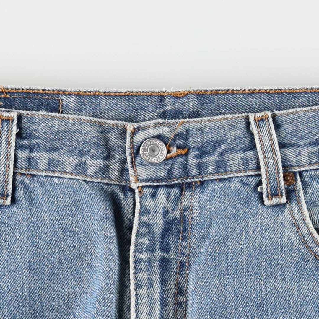 2000'S Levi's 550 Relaxed Fit Tapered Denim Pants, Men's Size 36 cotton blue type Vintage Second Hand