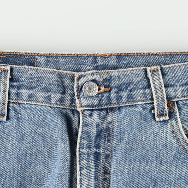 2000'S Levi's 550 Relaxed Fit Tapered Denim Pants, Men's Size 36 cotton blue type Vintage Second Hand