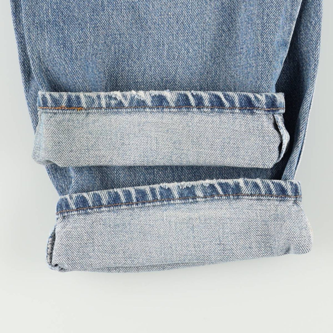 2000'S Levi's 550 Relaxed Fit Tapered Denim Pants, Men's Size 36 cotton blue type Vintage Second Hand