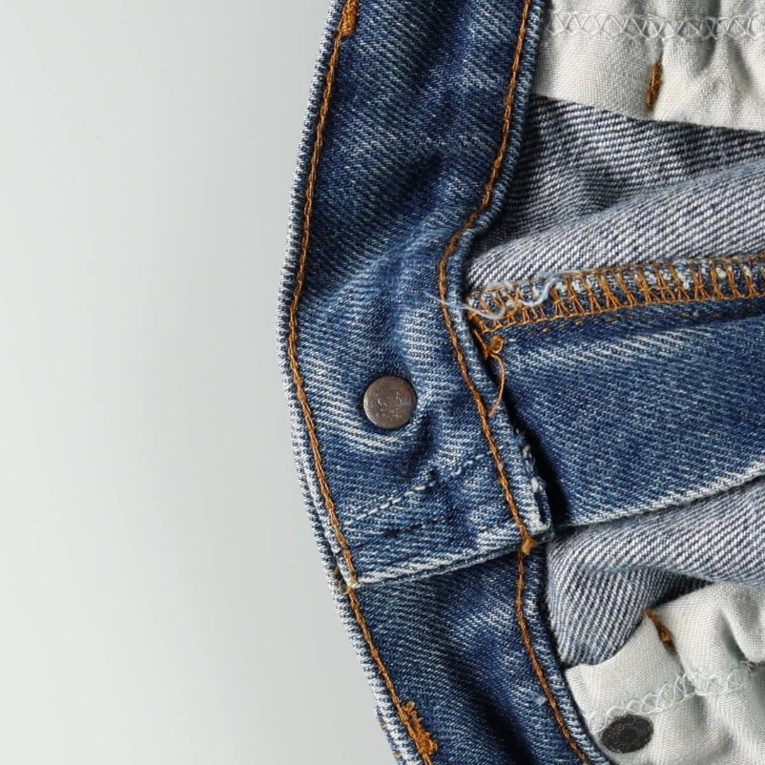 Levi's 20517-0217 Bootcut Denim Pants, Made in USA, Men's Size W36 (approx.), Orange Tab, Vintage. unclear blue type Vintage Second Hand