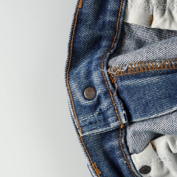 Levi's 20517-0217 Bootcut Denim Pants, Made in USA, Men's Size W36 (approx.), Orange Tab, Vintage. unclear blue type Vintage Second Hand