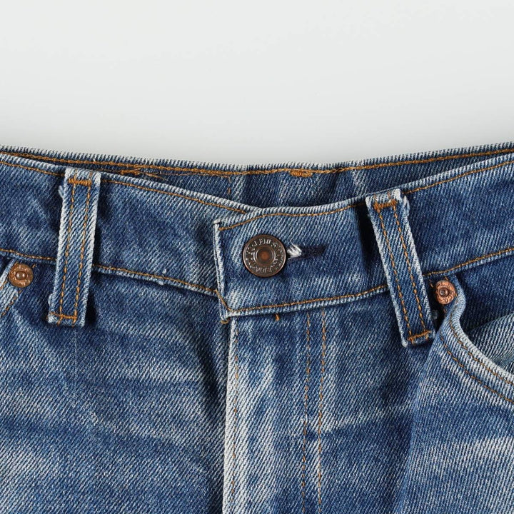 Levi's 20517-0217 Bootcut Denim Pants, Made in USA, Men's Size W36 (approx.), Orange Tab, Vintage. unclear blue type Vintage Second Hand