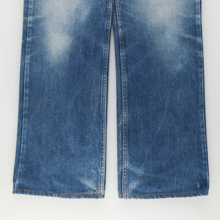 Levi's 20517-0217 Bootcut Denim Pants, Made in USA, Men's Size W36 (approx.), Orange Tab, Vintage. unclear blue type Vintage Second Hand
