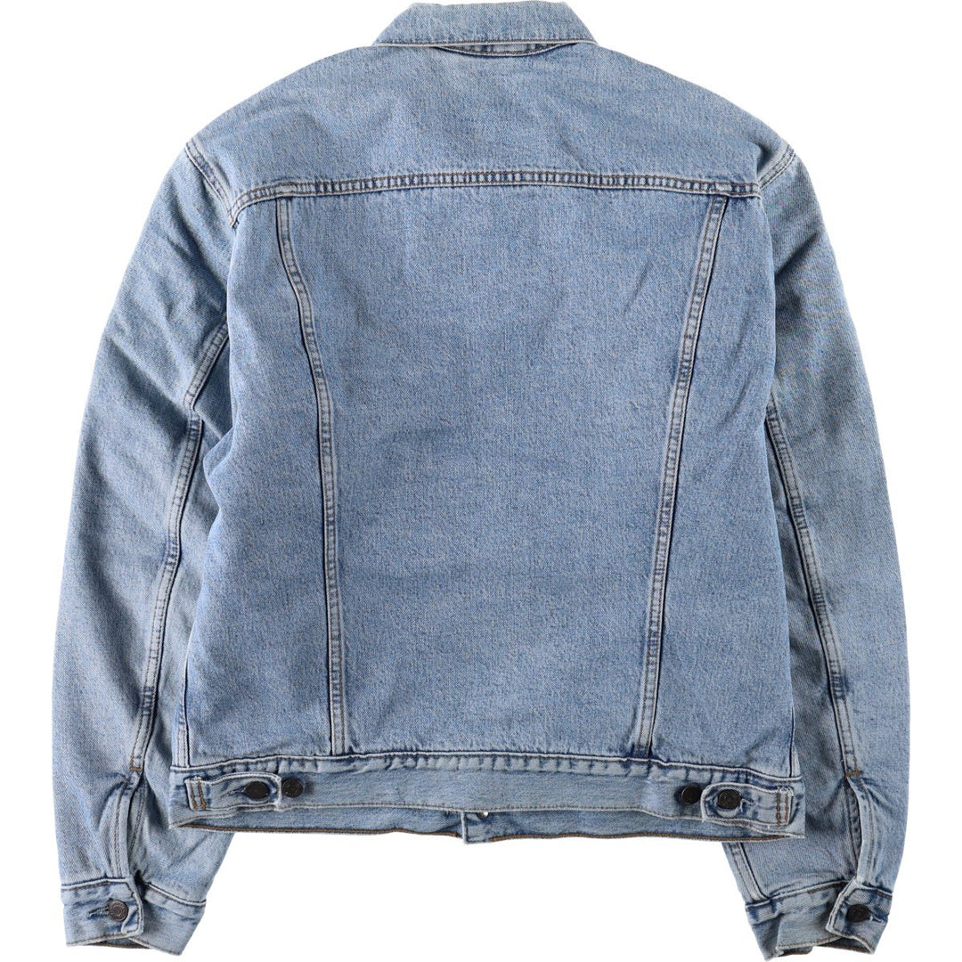 Levi's 71550 04 Euro Model Denim Jacket (Men's Size L) unclear blue type Vintage Second Hand