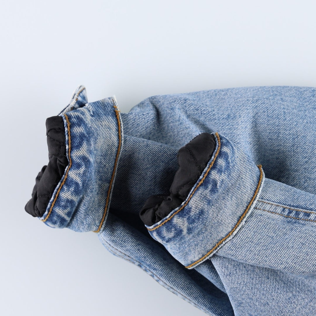 Levi's 71550 04 Euro Model Denim Jacket (Men's Size L) unclear blue type Vintage Second Hand