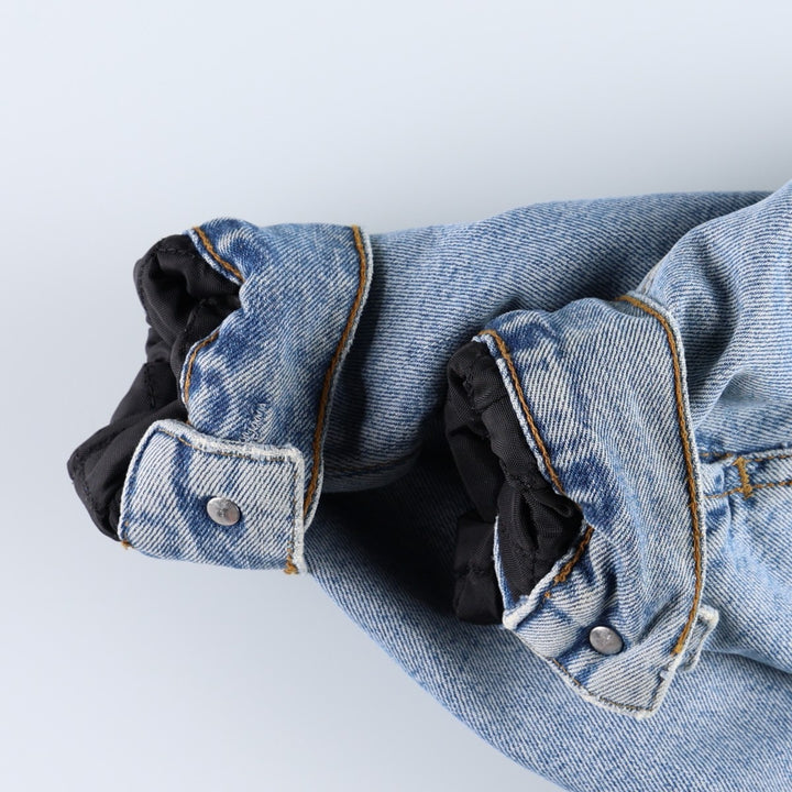 Levi's 71550 04 Euro Model Denim Jacket (Men's Size L) unclear blue type Vintage Second Hand