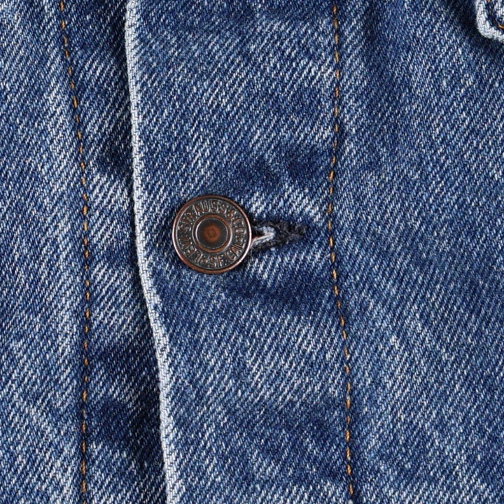 80s-90'S Levi's 70417-0814 Denim Jacket, Made in USA, Men's Size L (approx.), Vintage cotton blue type Vintage Second Hand
