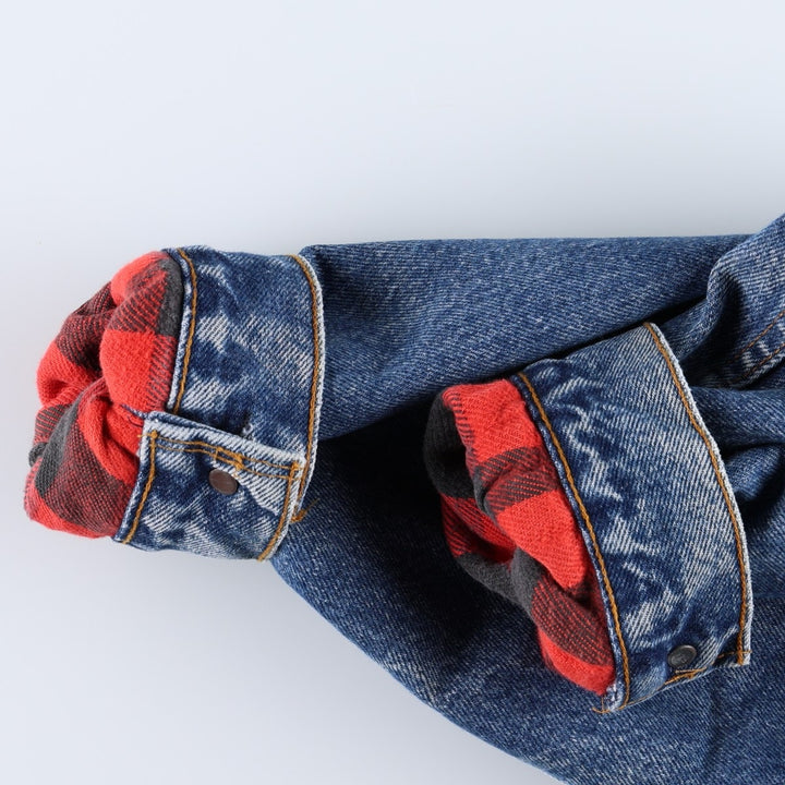 80s-90'S Levi's 70417-0814 Denim Jacket, Made in USA, Men's Size L (approx.), Vintage cotton blue type Vintage Second Hand