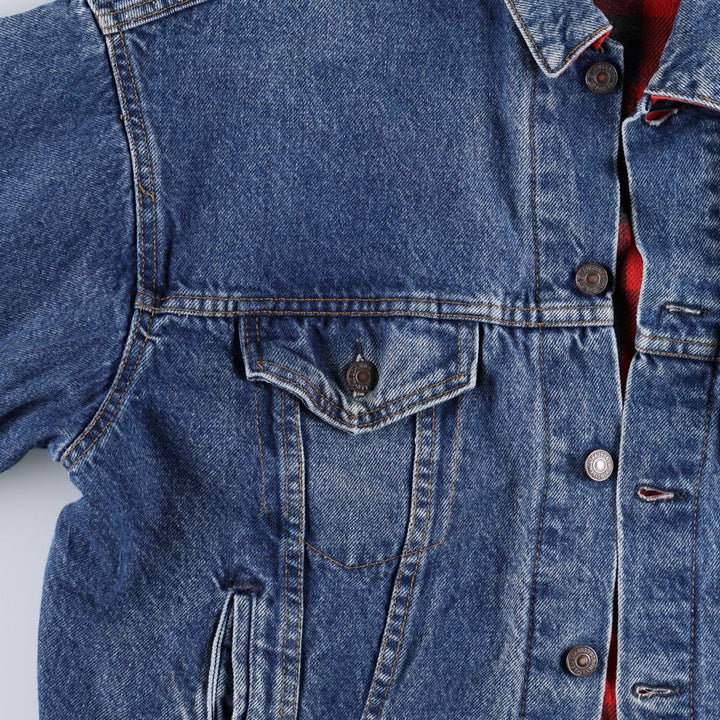 80s-90'S Levi's 70417-0814 Denim Jacket, Made in USA, Men's Size L (approx.), Vintage cotton blue type Vintage Second Hand