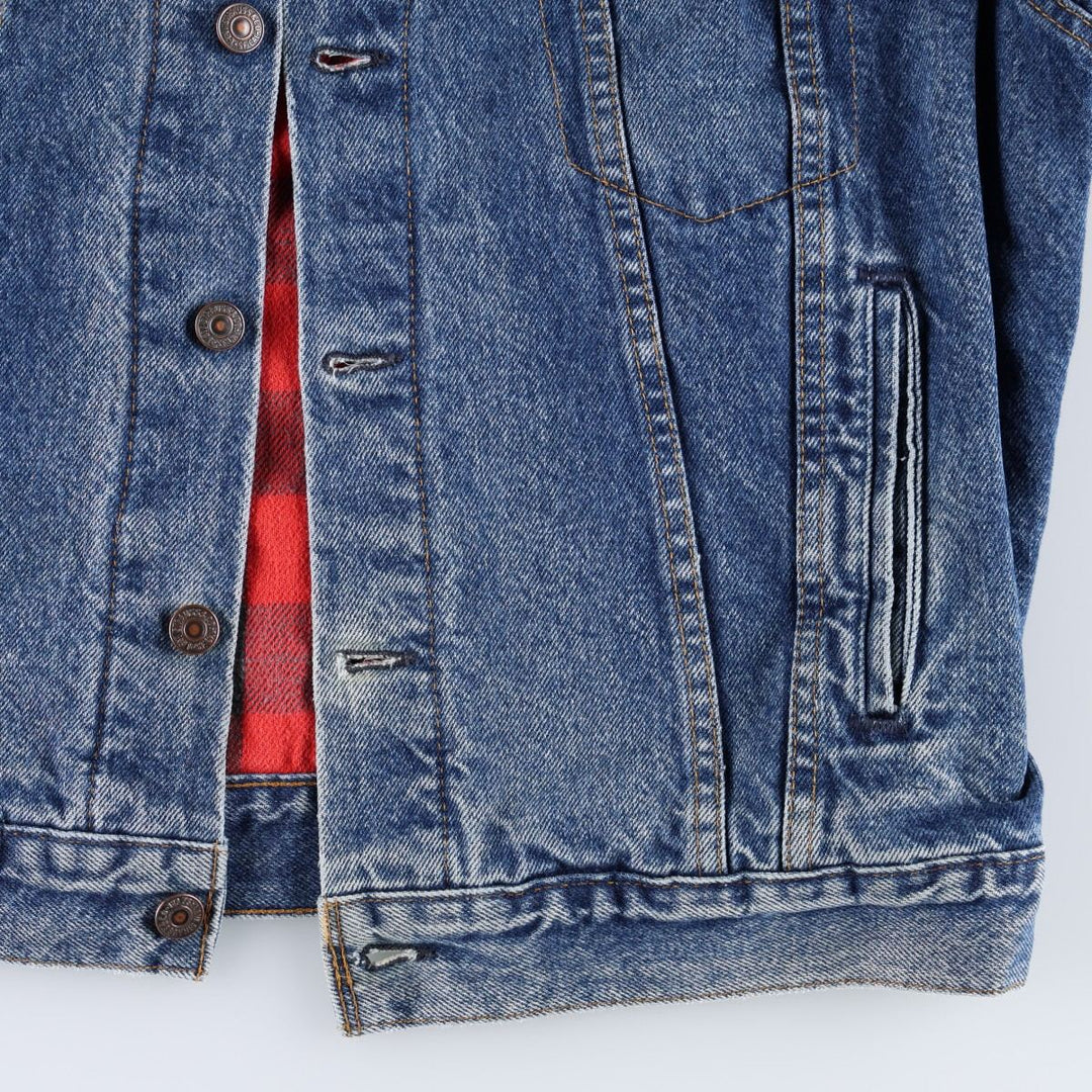 80s-90'S Levi's 70417-0814 Denim Jacket, Made in USA, Men's Size L (approx.), Vintage cotton blue type Vintage Second Hand
