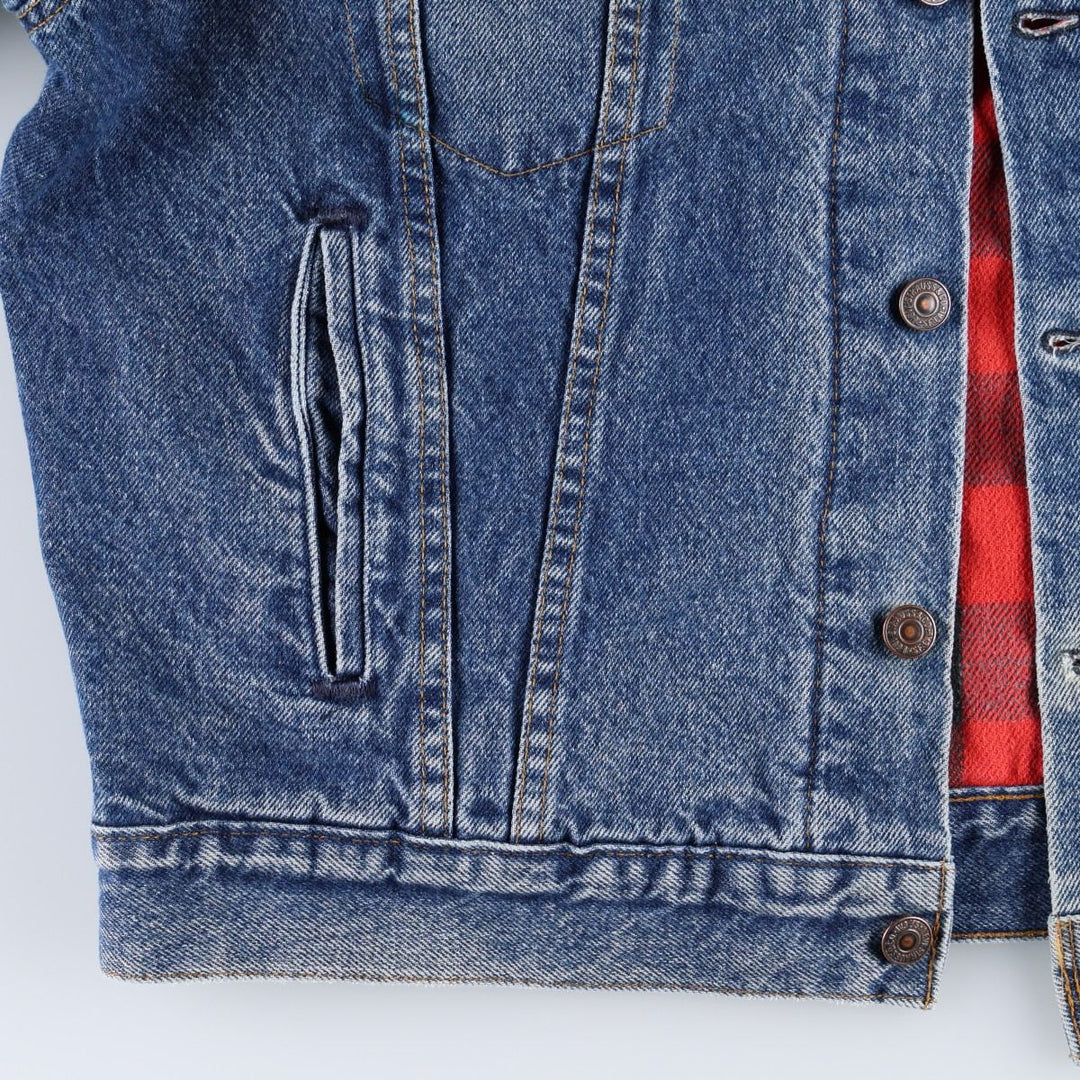 80s-90'S Levi's 70417-0814 Denim Jacket, Made in USA, Men's Size L (approx.), Vintage cotton blue type Vintage Second Hand