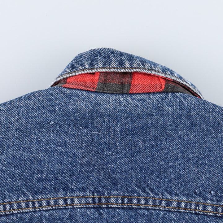 80s-90'S Levi's 70417-0814 Denim Jacket, Made in USA, Men's Size L (approx.), Vintage cotton blue type Vintage Second Hand