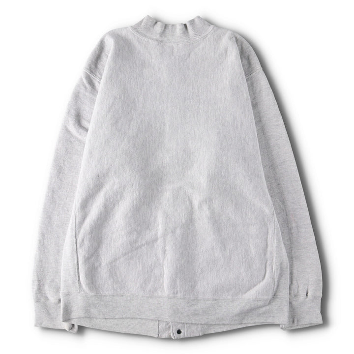 90'S Champion Reverse Weave Embroidered Tag Sweatshirt Snap Cardigan Made in USA Men's L Size Vintage /eva000603