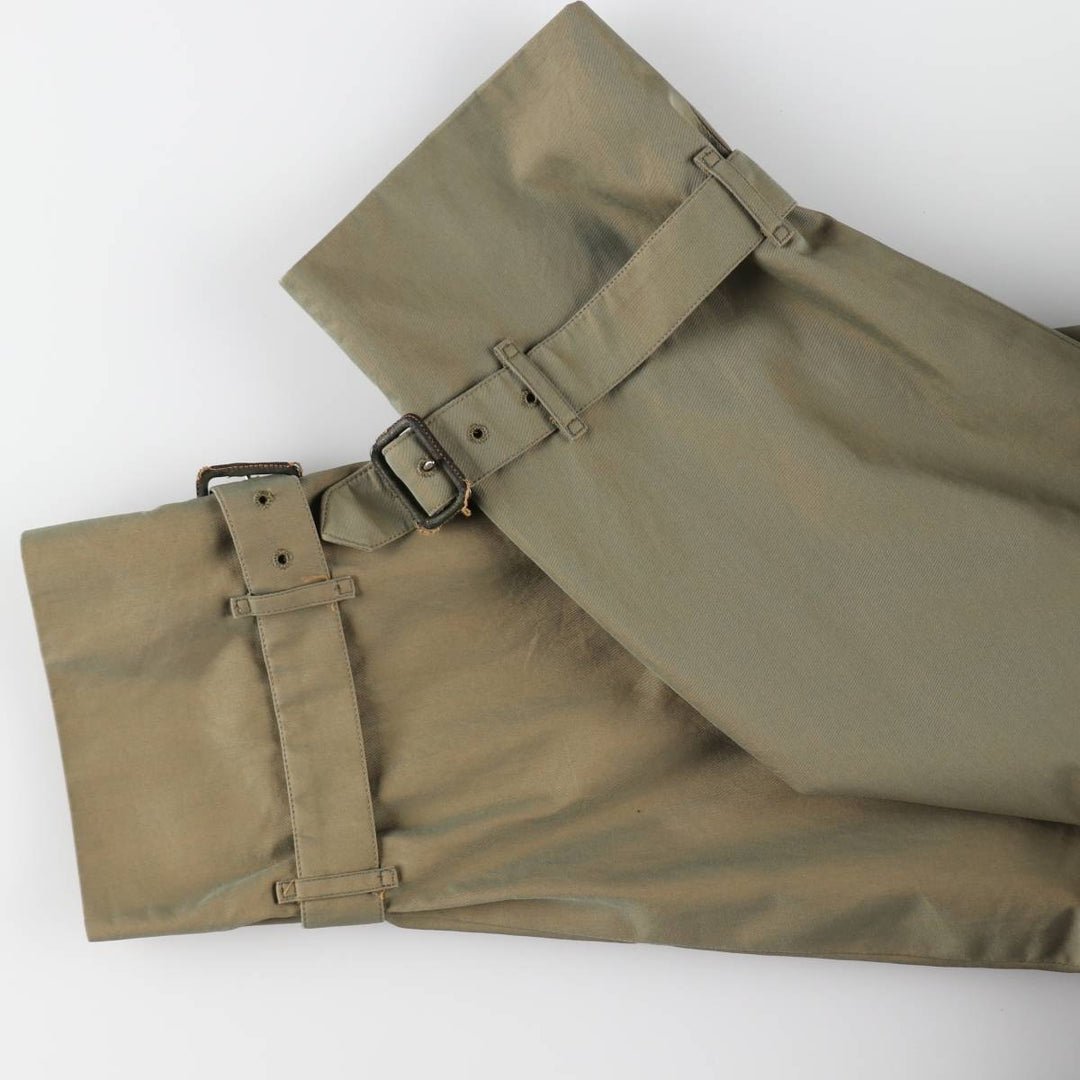 80'S Burberry 100% cotton iridescent color one sleeve trench coat made in England men's XL size vintage cotton Khaki type sage green Vintage Second Hand