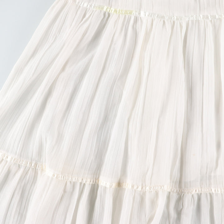 70'S Gunne Sax Jessica floral lace-up long sleeve flared dress for women, size M, vintage /eva000651