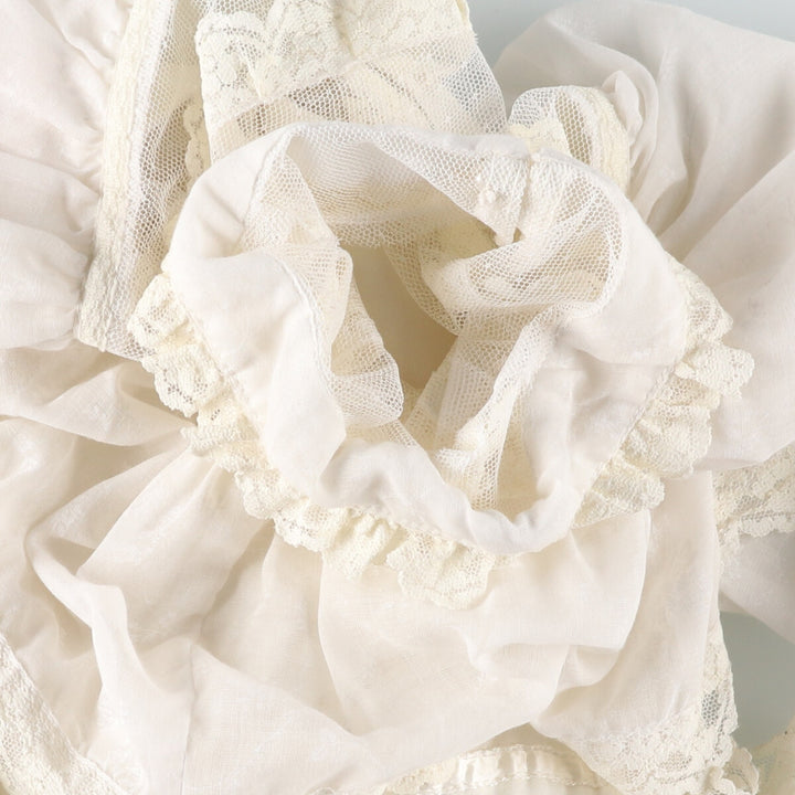 70'S Gunne Sax floral print high neck maxi length flared dress for women, size S, vintage /eva000661