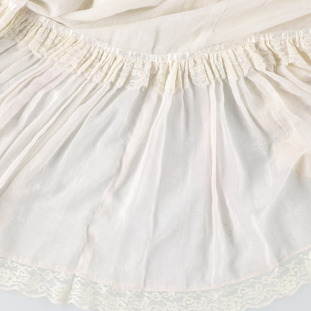 70'S Gunne Sax floral print high neck maxi length flared dress for women, size S, vintage /eva000661