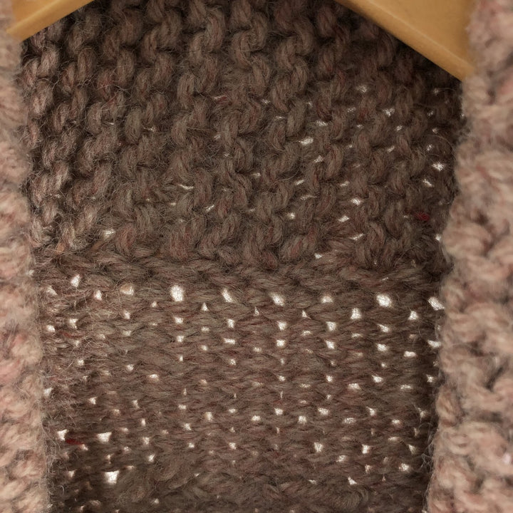 60'S UNKNOWN all-over print Cowichan sweater, women's size M, vintage /eva000672