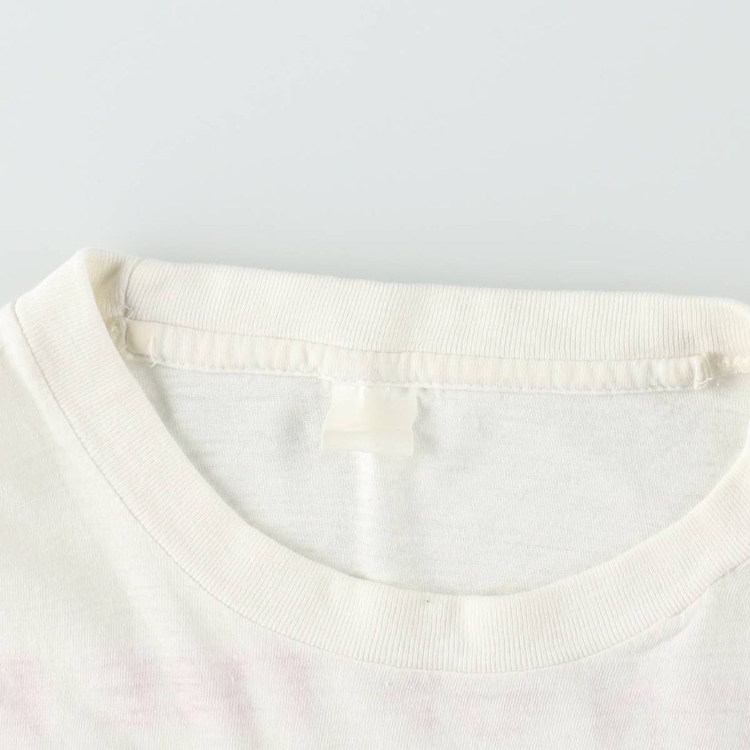 90'S Pink Floyd Large Print Band T-Shirt, Men's Size M (Equivalent), Vintage unclear white type Vintage Second Hand
